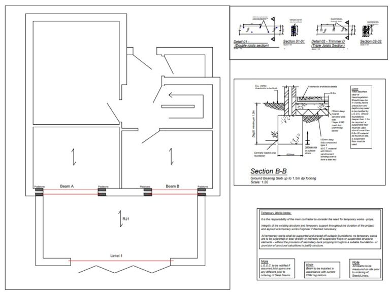 Notic Drawings Building Notice Example – My Construction Drawings